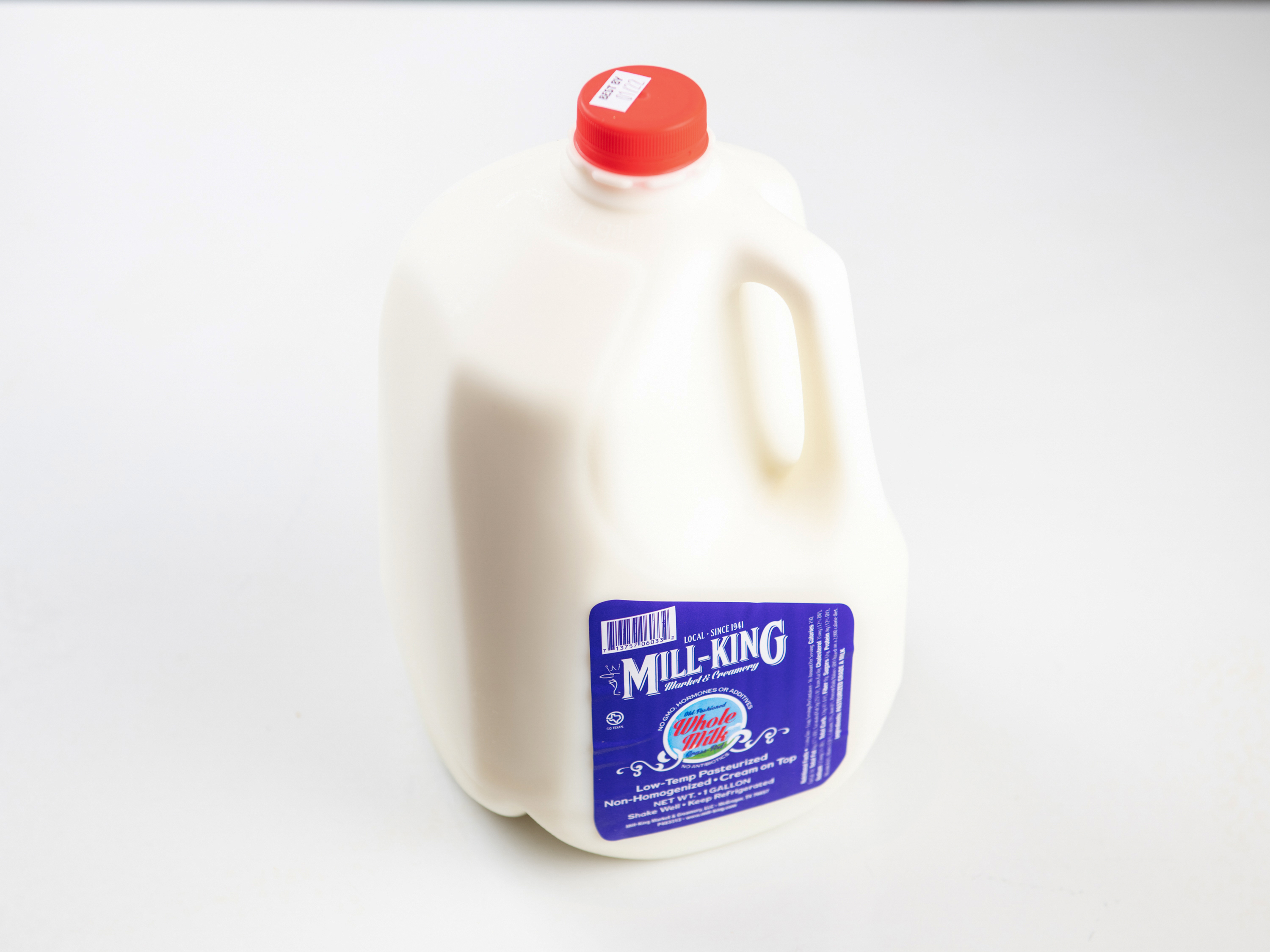 Order Mill King Whole Milk Gallon food online from Henderson & Kane General Store store, Houston on bringmethat.com