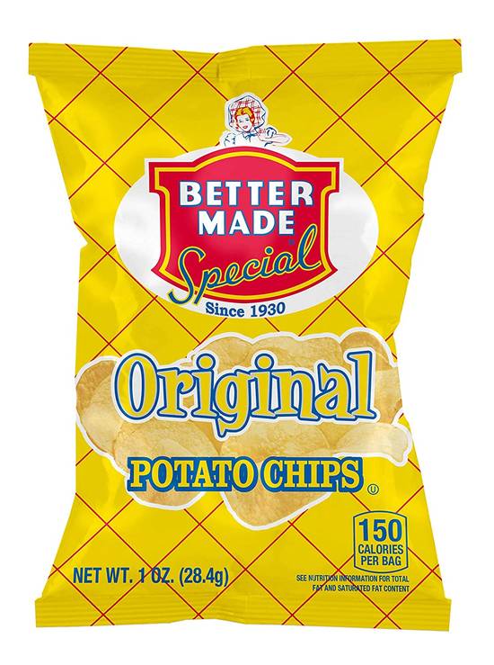 Order Better Made Special Potato Chips food online from Exxon Food Mart store, Port Huron on bringmethat.com