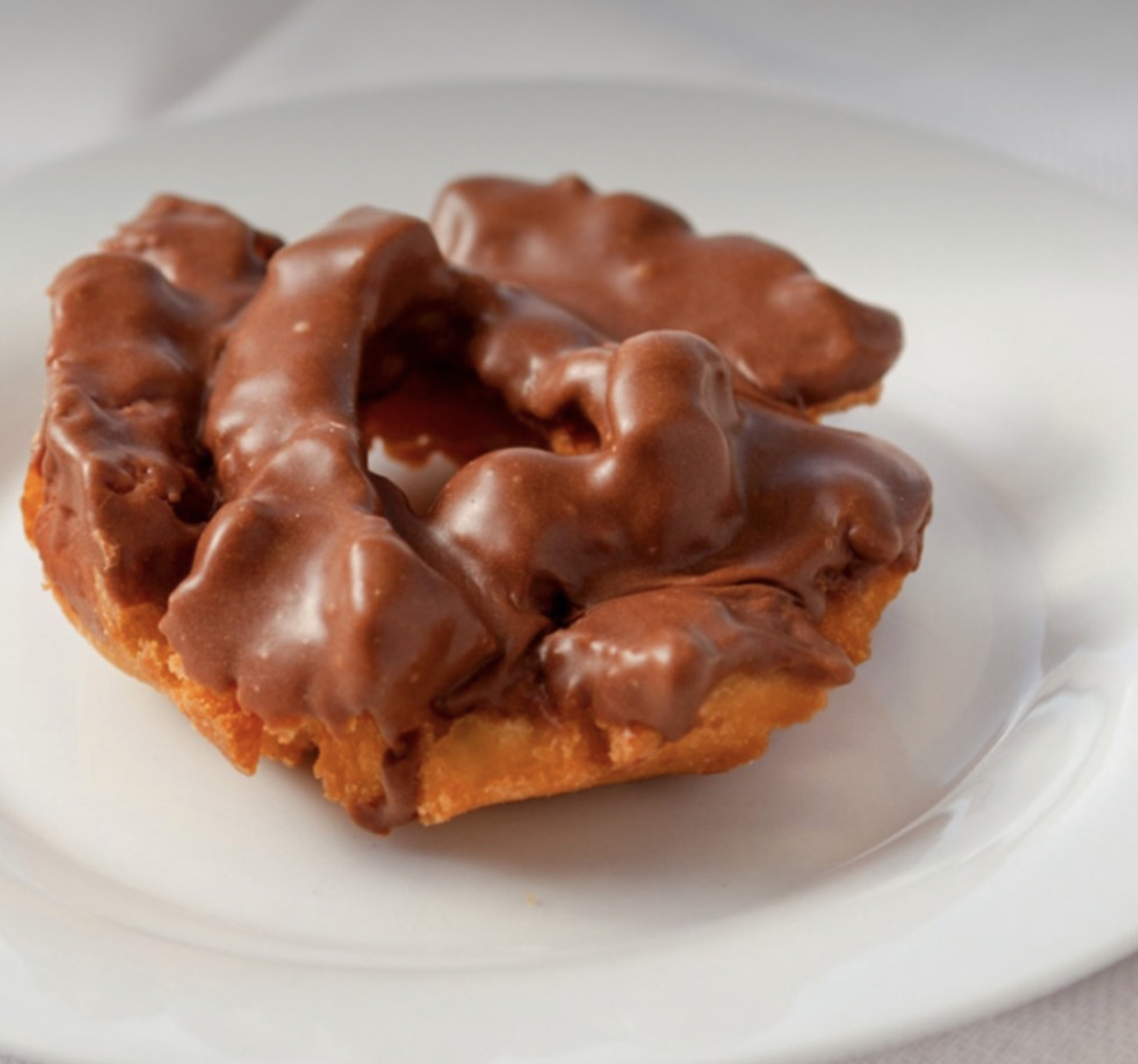 Order Chocolate Old Fashion Donut food online from Bosa Donuts store, Surprise on bringmethat.com