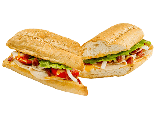 Order Turkey Club Sandwich - Sandwich food online from Sarpino's Pizzeria  store, Northbrook on bringmethat.com