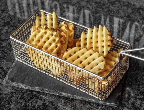 Order Waffle Fries food online from Burger Pointe &amp; Wings store, Grosse Pointe on bringmethat.com