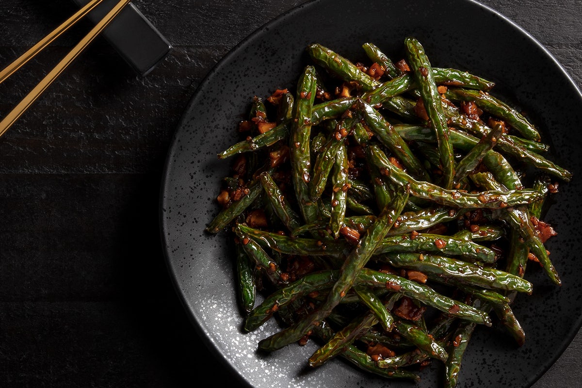 Order Chili Garlic Green Beans food online from P.F. Chang's To Go store, Chicago on bringmethat.com