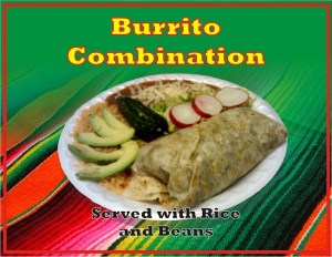 Order Burrito Combination food online from El Grullo Restaurant store, Mesa on bringmethat.com