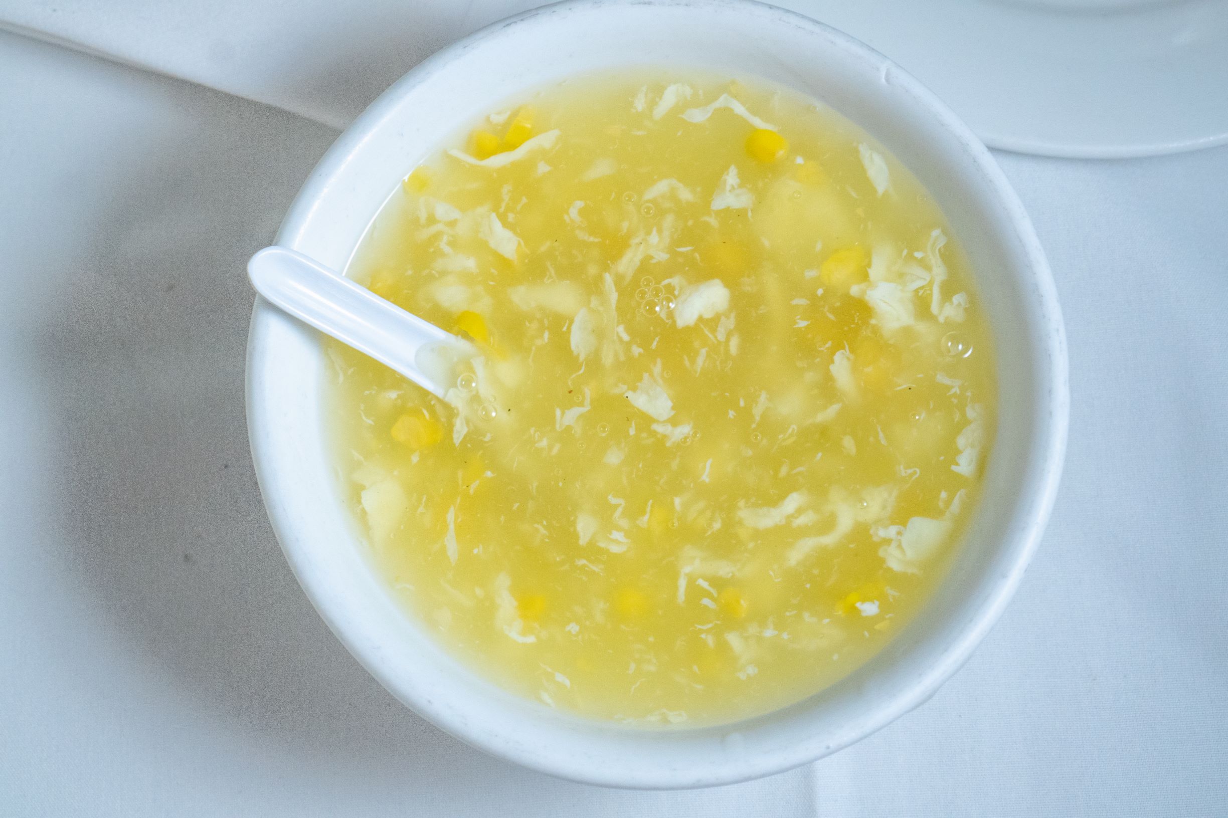 Order 17. Egg Flower Soup food online from Szechwan Inn store, Canoga Park on bringmethat.com