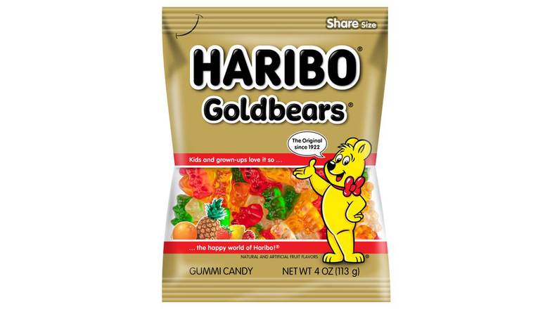 Order Haribo Goldbears Original Gummy Bears Bag food online from Red Roof Market store, Lafollette on bringmethat.com