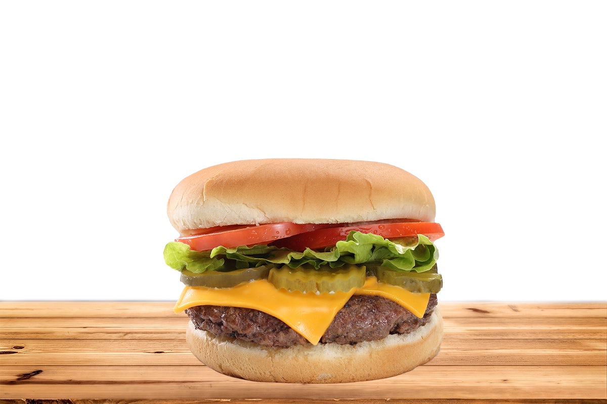 Order Big Build-Your-Own Cheeseburger  food online from Hwy 55 Burgers Shakes & Fries store, Knightdale on bringmethat.com
