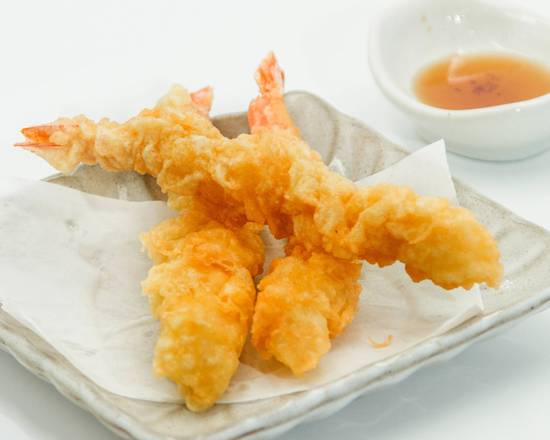 Order Shrimp Tempura (3 pcs) food online from ABE Japanese Food store, Carrollton on bringmethat.com
