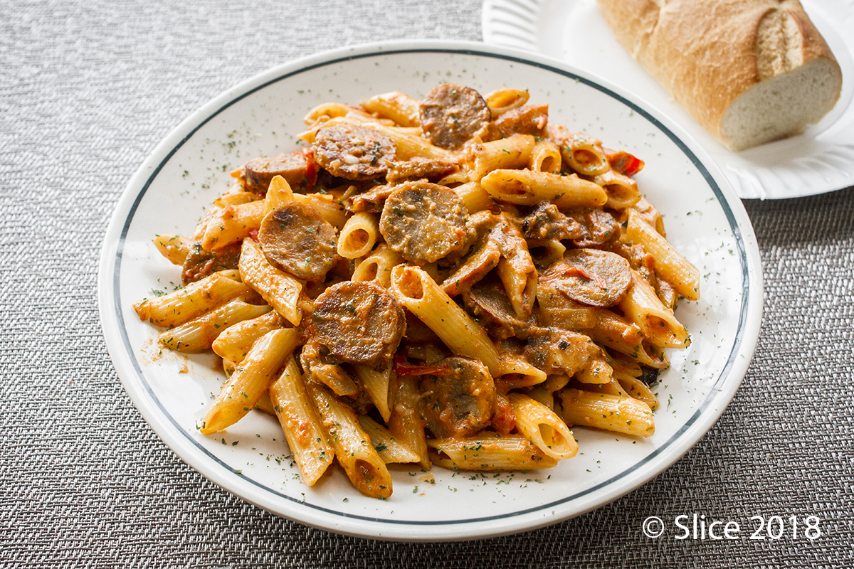 Order Pasta with Sausage food online from Pizza Villa store, Weehawken on bringmethat.com