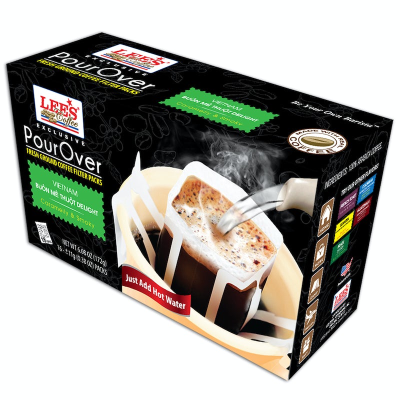 Order Cafe Pour Over Buon Me Thuot 18Pks food online from Lee Sandwiches store, Peoria on bringmethat.com