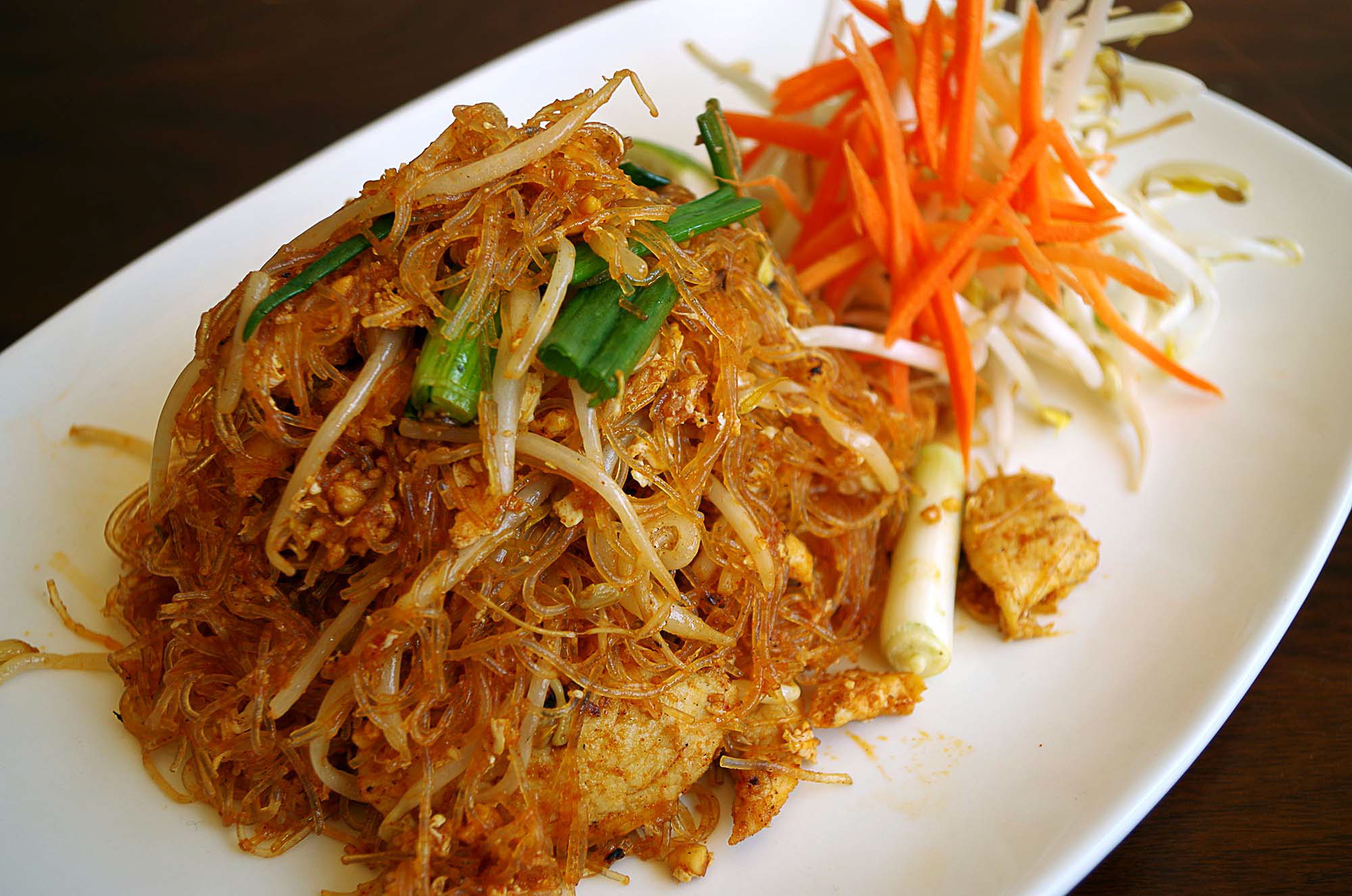 Order Glass Noodle Pad Thai food online from Thaism store, Brooklyn on bringmethat.com