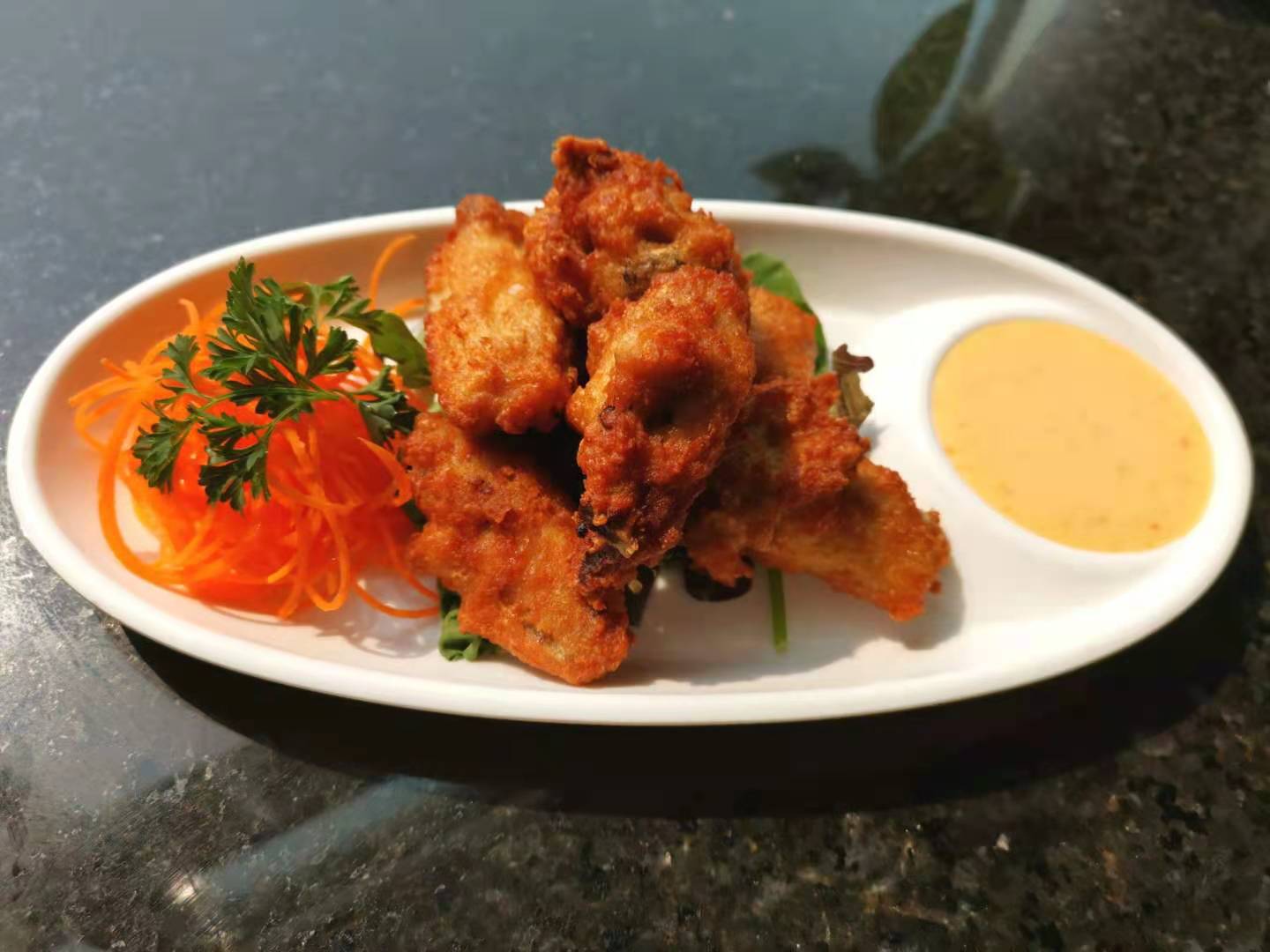 Order Fried Chicken Wings(6pcs) food online from Akarui store, Omaha on bringmethat.com