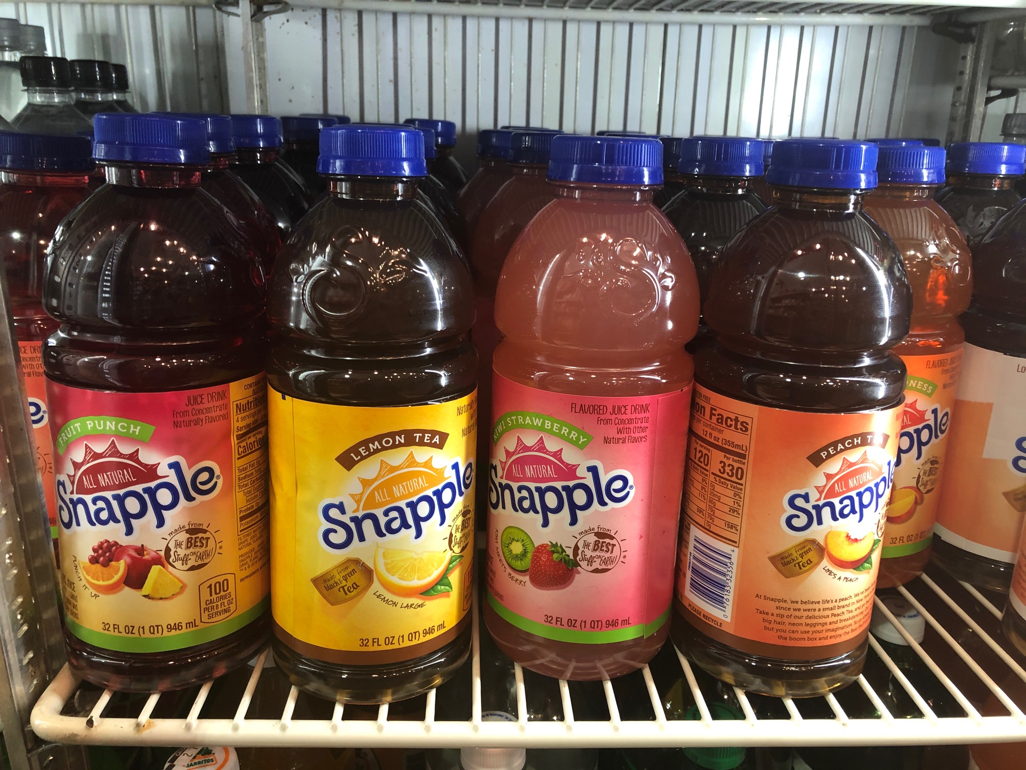 Order 32 oz. Snapple food online from 5 brothers gourmet deli store, New York on bringmethat.com