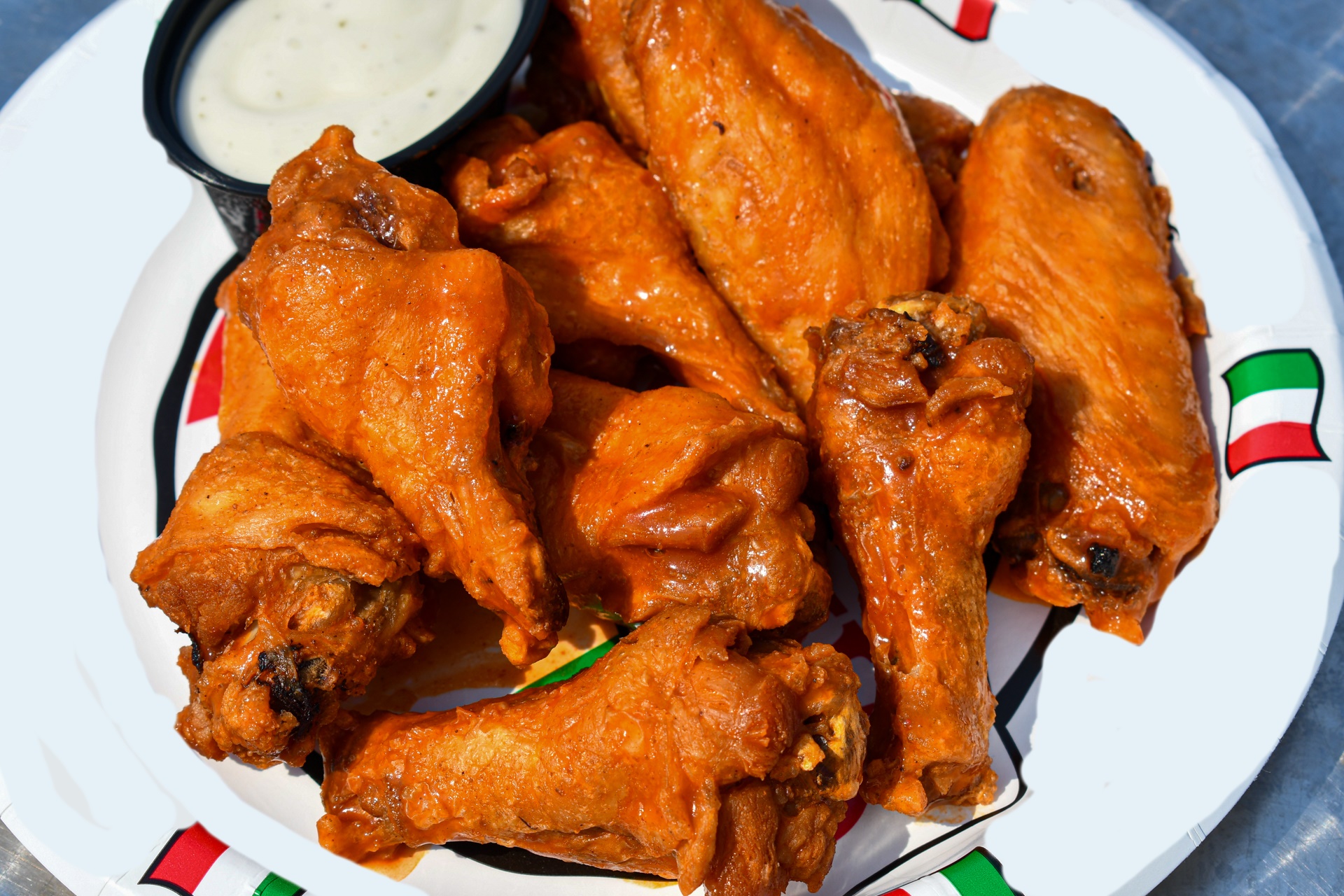 Order Chicken Wings food online from Salerno Pizzeria & R.Bar store, Western Springs on bringmethat.com