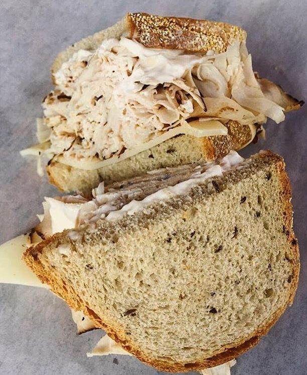 Order Turkey Sandwich food online from The Corned Beef Factory store, Chicago on bringmethat.com