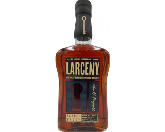 Order Larceny, Barrel Proof Kentucky Straight Bourbon Whiskey Batch No. C920 122.4 Proof · 750 mL food online from House Of Wine store, New Rochelle on bringmethat.com