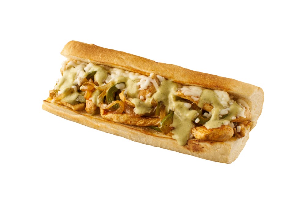 Order Chicken Philly Sub - 10'' food online from Grandstand Pizza store, El Cajon on bringmethat.com