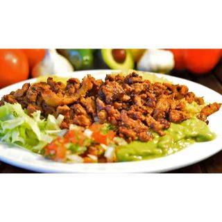 Order Adobada Plate food online from Memos Mexican Food Restaurant store, Seattle on bringmethat.com