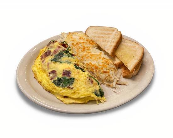 Order Florentine Omelet food online from Norma's Cafe store, Frisco on bringmethat.com