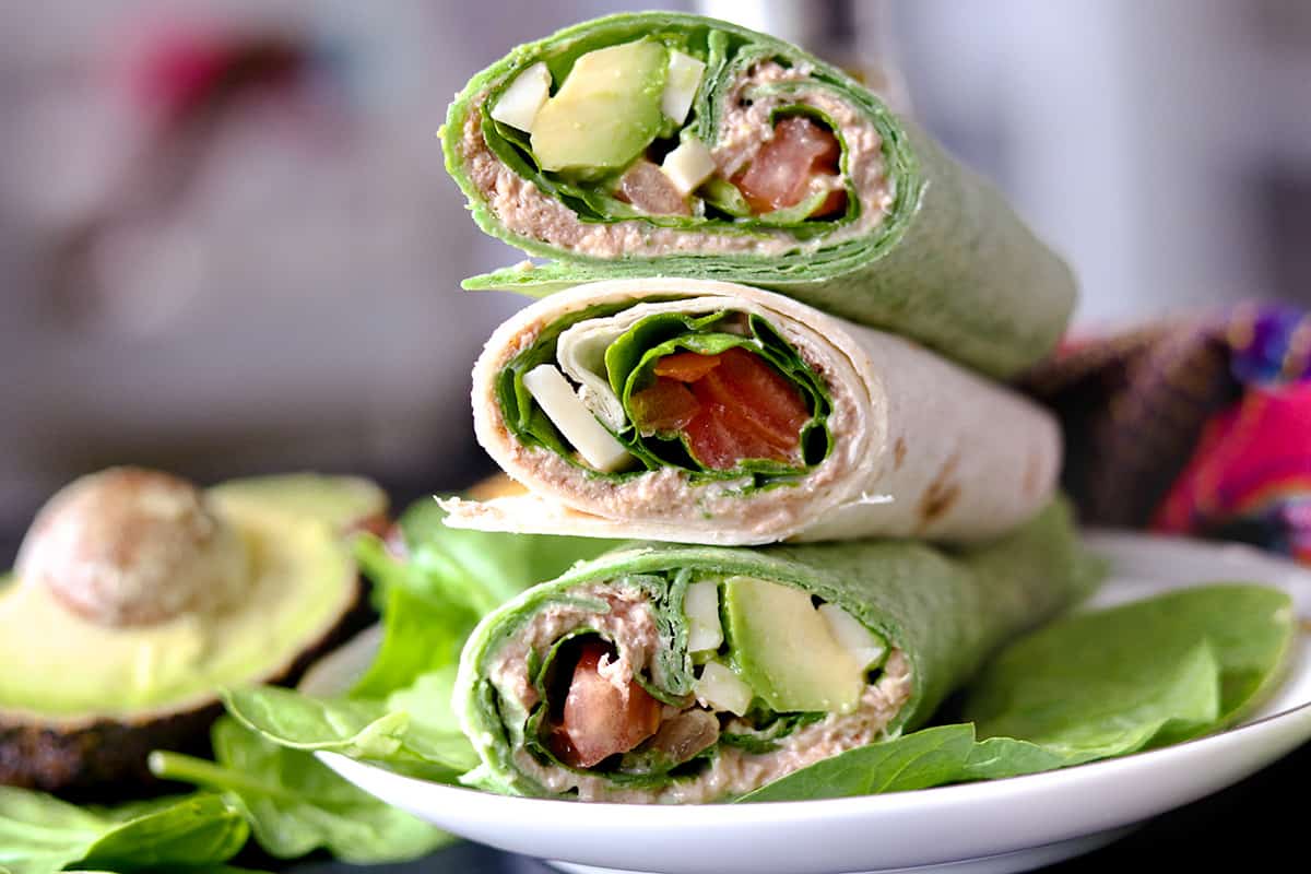 Order The Mediterranean Wrap food online from Tastefully Yours Cafe store, Coraopolis on bringmethat.com