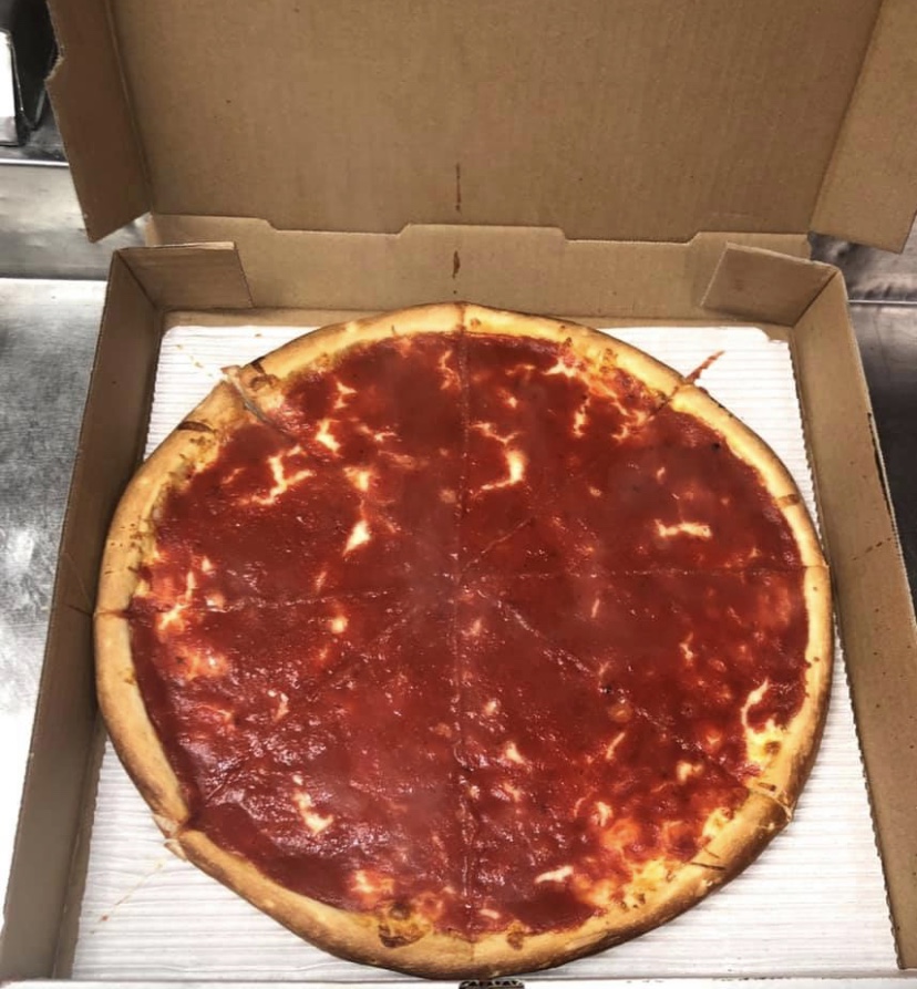 Order Upside-Down Plain Pizza food online from Galaxy Pizza store, Philadelphia on bringmethat.com