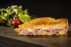 Order Black Forest Ham and Cheese Panini (Half) food online from Spin! Neapolitan Pizza store, Overland Park on bringmethat.com