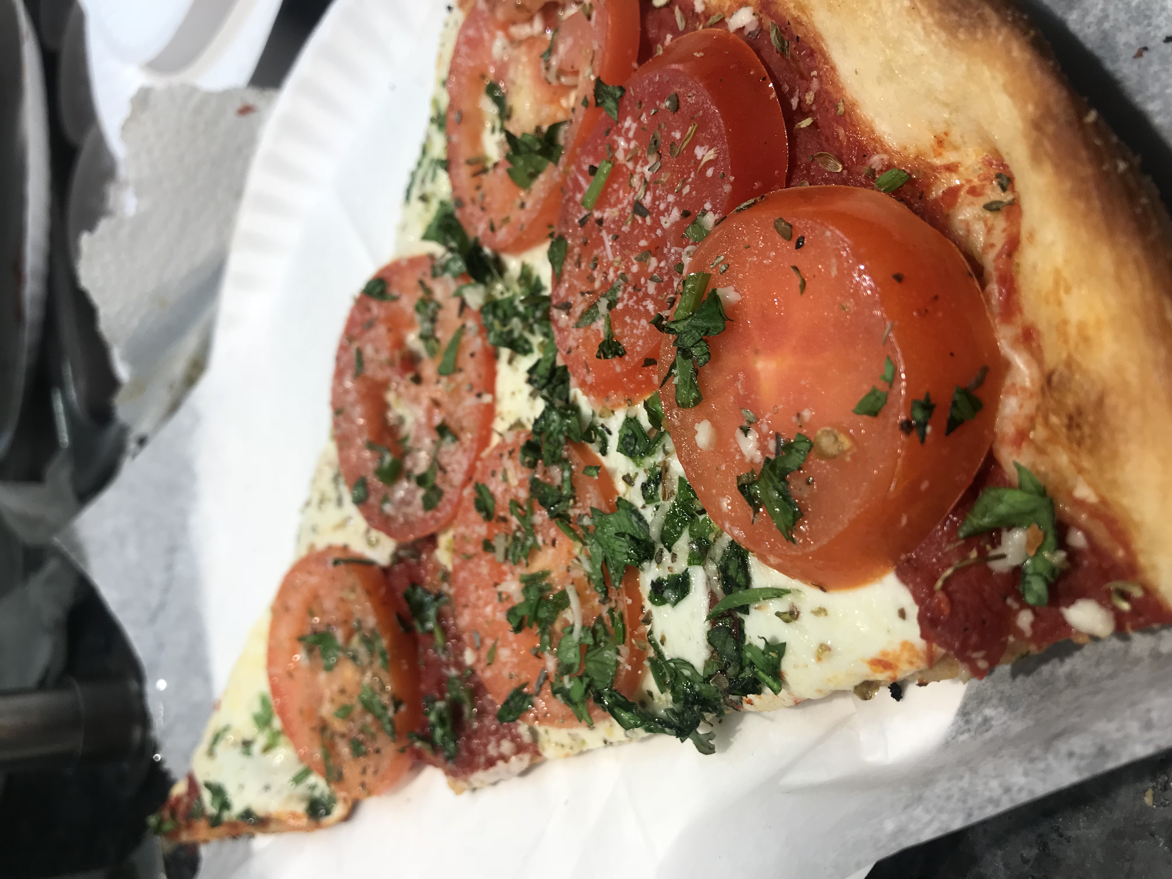 Order Fresh tomato slice food online from Little Italy Pizza store, New York on bringmethat.com