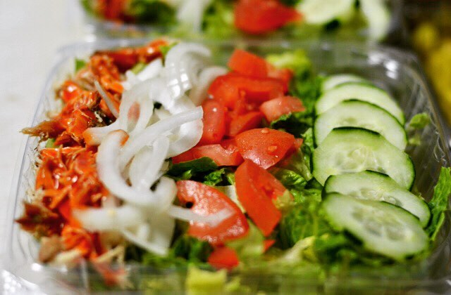Order Buffalo Chicken Salad food online from Gianni's Pizza store, Oceanside on bringmethat.com