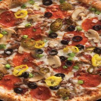 Order Veggie Pizza food online from Crossroads Grocery store, Asheville on bringmethat.com