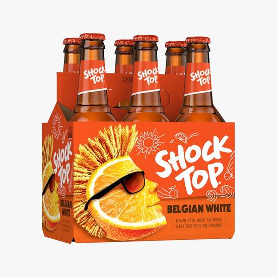 Order Shock Top Belgian White 6 bottles | 5% abv food online from Pink Dot store, Chino Hills on bringmethat.com