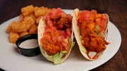 Order Buffalo Chicken Tacos food online from Hickory Tavern store, Charlotte on bringmethat.com