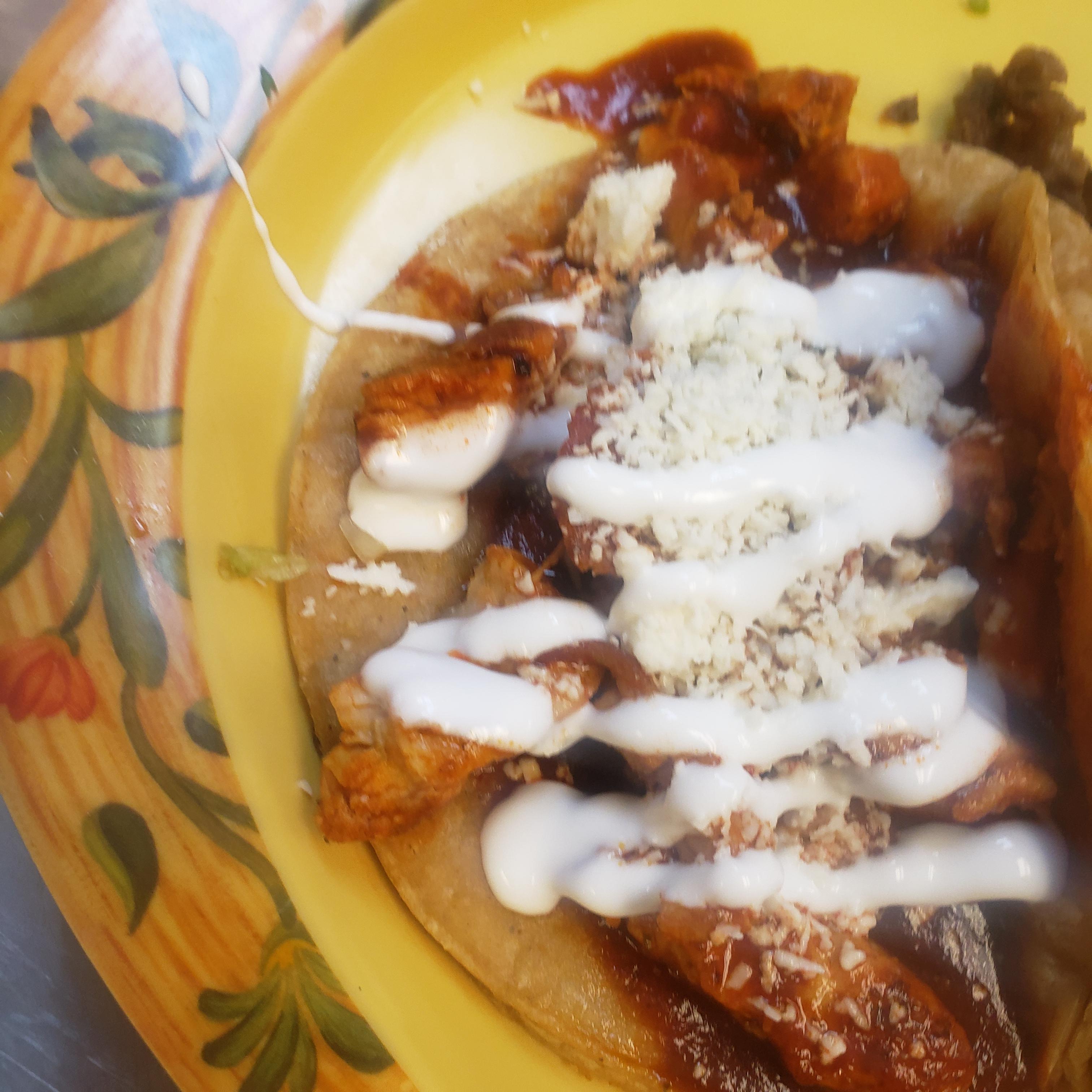 Order Chicken Adobo taco food online from Tony Tacos Downtown store, Bloomington on bringmethat.com