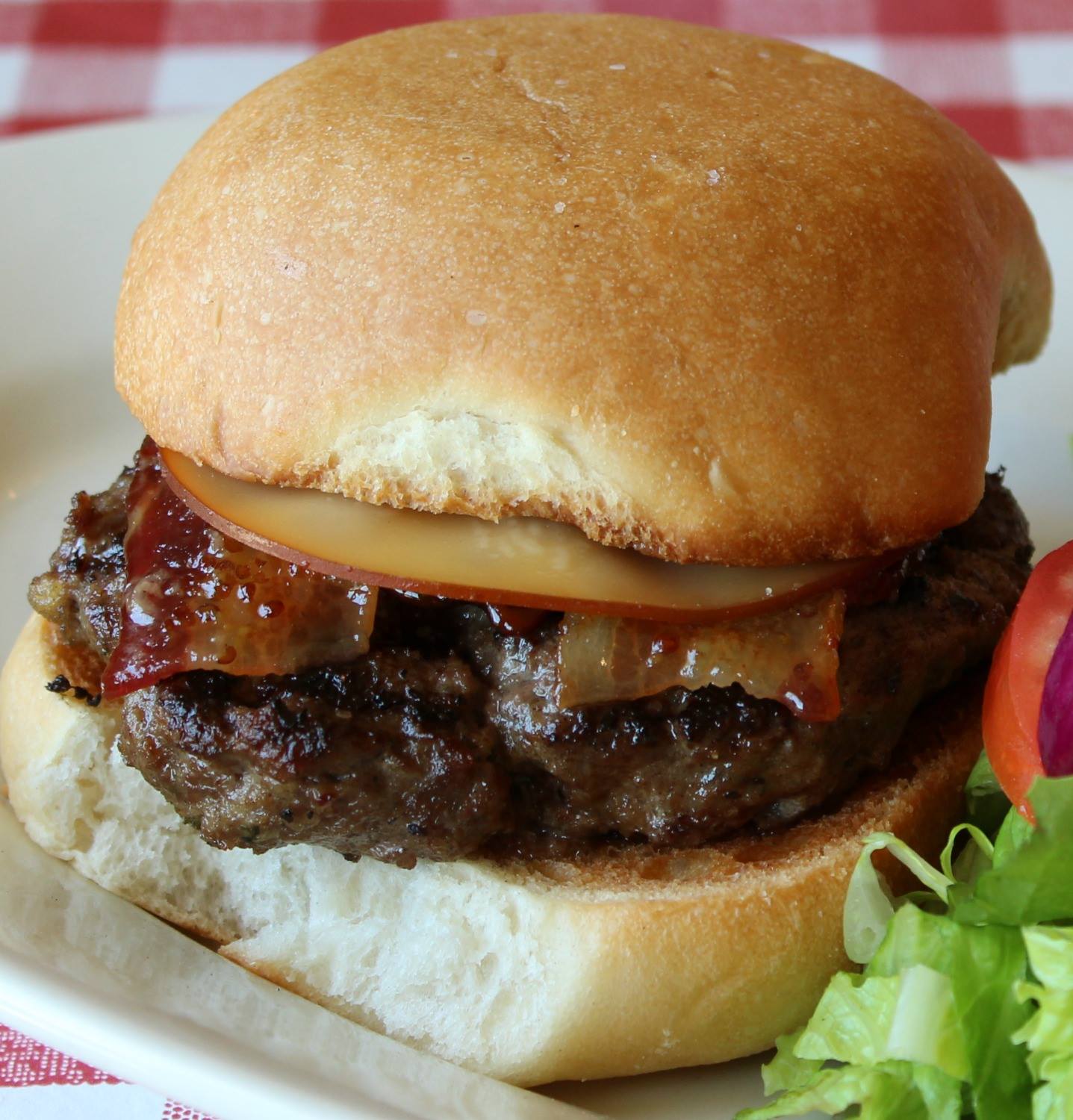 Order 1/2 lb. Bobby Flay Burger food online from Sal & Mookie store, Biloxi on bringmethat.com