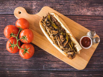 Order Philly Cheesesteak food online from Pat Pizza & Pasta store, Holmes on bringmethat.com