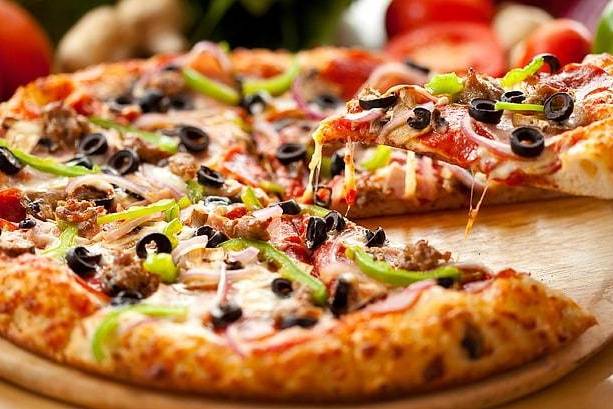 Order Large Specialty Pizza  food online from Pizzaholic store, Oklahoma City on bringmethat.com