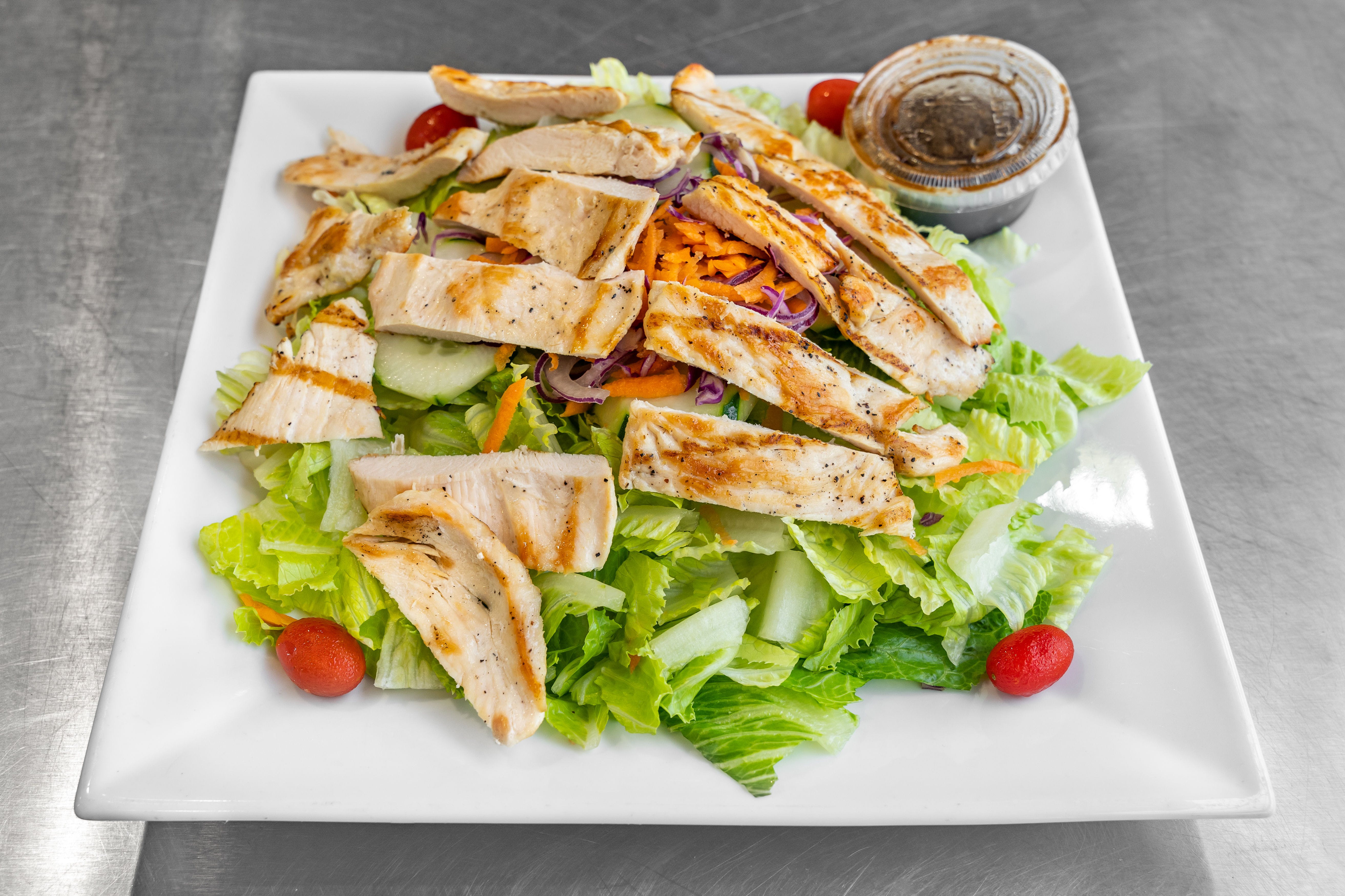 Order Balsamic Chicken Salad - Small food online from Melrose East Restaurant & Pizza store, Southampton on bringmethat.com