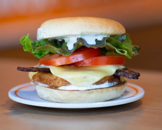 Order Chik'n Bacon Ranch Burger food online from Next Level Burger store, Portland on bringmethat.com