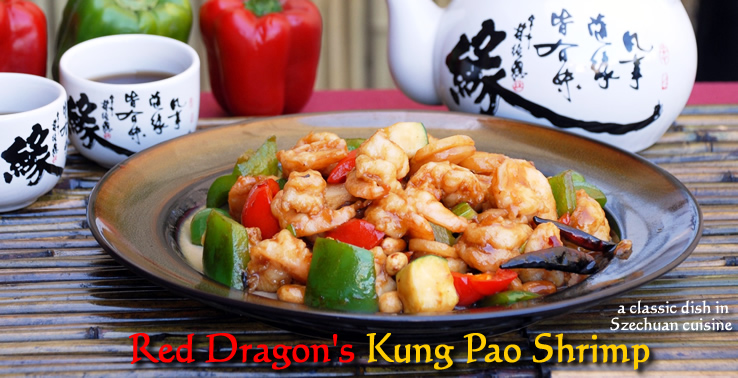 Order 96. Kung Po Shrimp food online from Lian's Kitchen store, Garfield on bringmethat.com