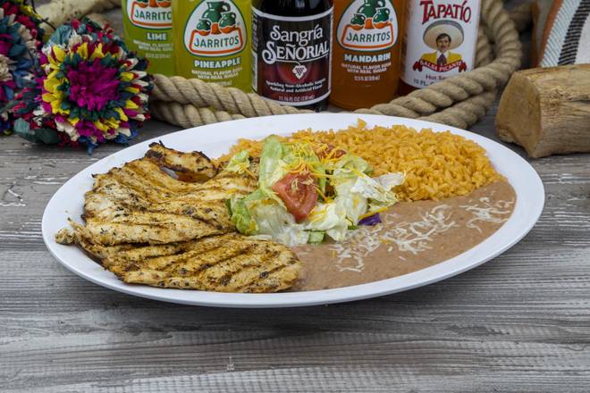 Order Chicken Breast Plate food online from Don Chillitos Mexican Grill store, Aloha on bringmethat.com