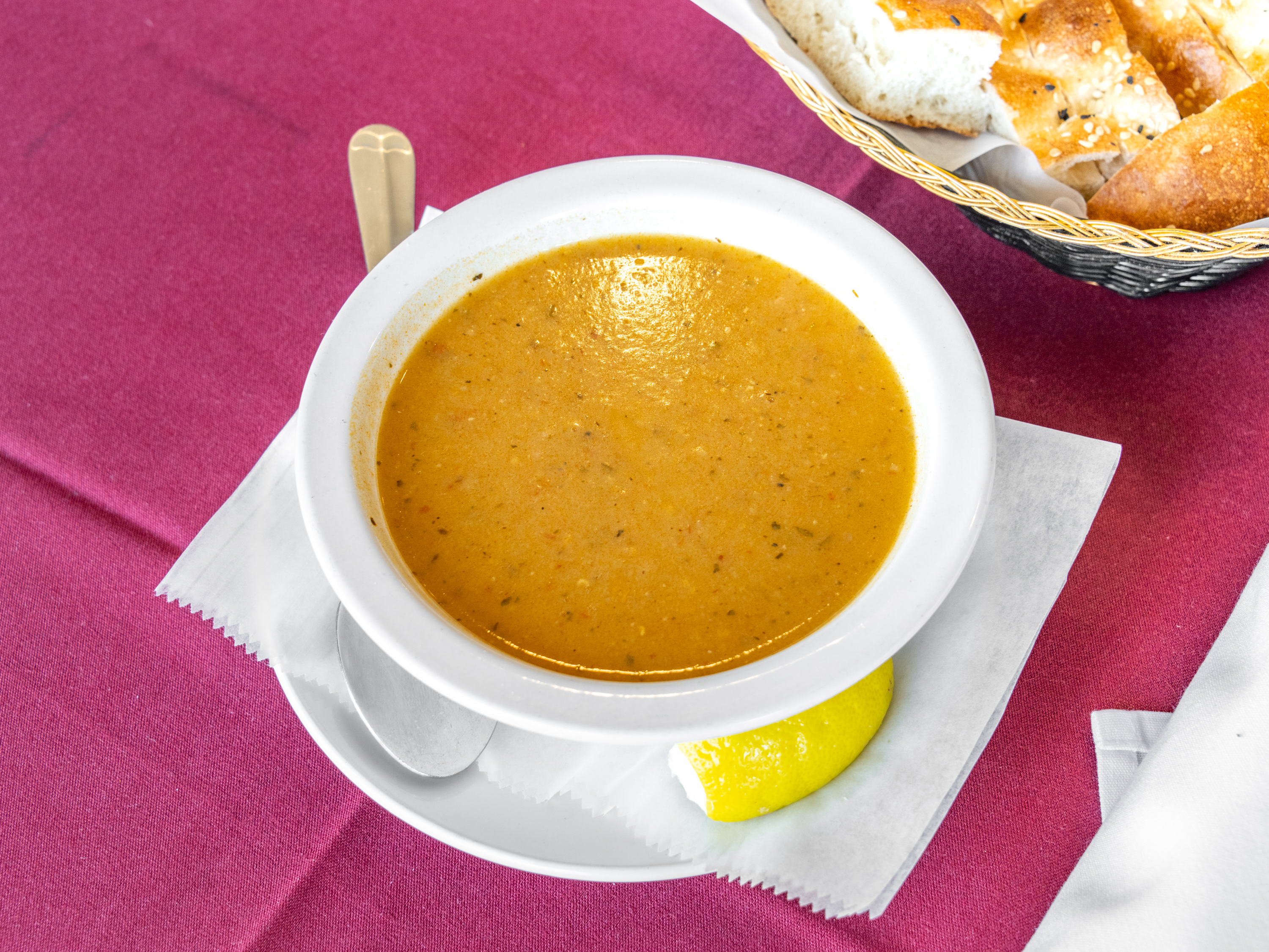 Order Lentil Soup food online from Ephesus Grill store, Glendora on bringmethat.com