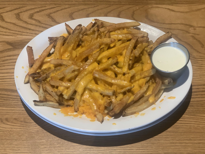 Order Small Cheddar Fries food online from BoomerJack's Grill & Bar store, Bedford on bringmethat.com