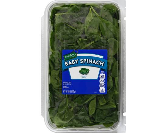 Order Signature Farms · Baby Spinach (10 oz) food online from Safeway store, Mount Airy on bringmethat.com