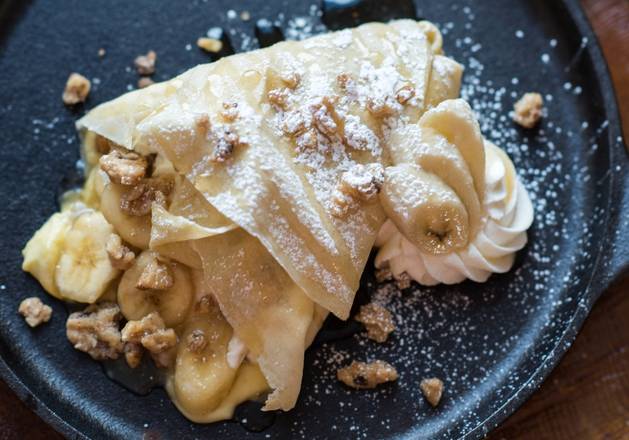Order Bananas and Cream Crepe food online from Simply Crepes store, Pittsford on bringmethat.com