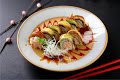 Order  Eel and Avocado Roll food online from Love Sushi store, Bakersfield on bringmethat.com