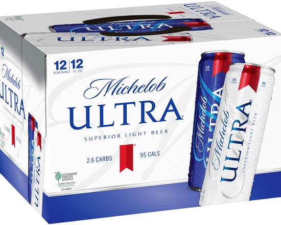 Order Michelob Ultra 12 Pack Cans food online from Chevron Extramile store, Stockton on bringmethat.com