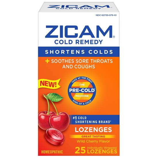 Order Cold Remedy Lozenges Wild Cherry Flavor (25 ct) food online from Rite Aid store, PITTSBURGH on bringmethat.com