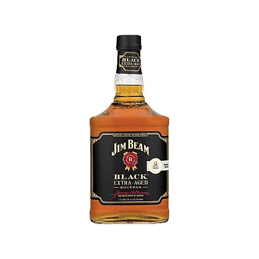 Order Jim Beam Black Bourbon Whiskey (1.75 LTR) 55961 food online from Bevmo! store, Costa Mesa on bringmethat.com