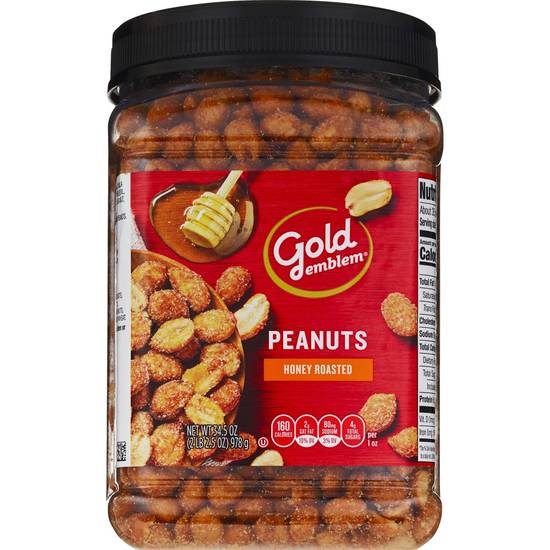 Order Gold Emblem Honey Roasted Peanuts, 34.5 OZ food online from Cvs store, WEST COVINA on bringmethat.com