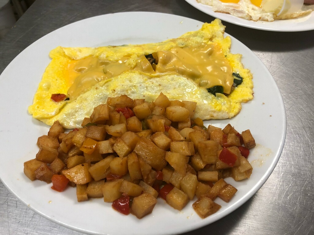 Order Farmers Omelette food online from Small Village Cafe store, Port Chester on bringmethat.com