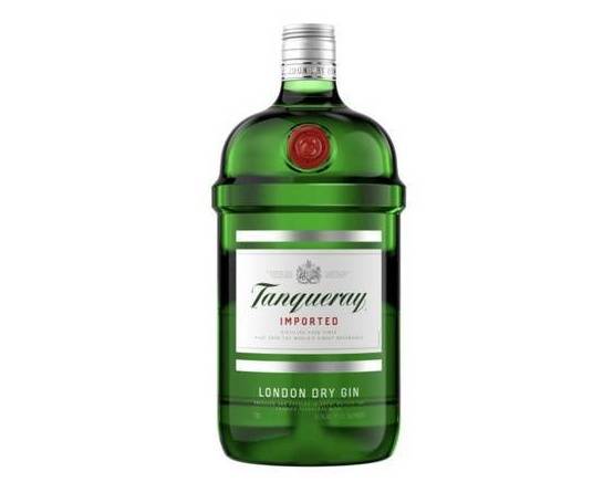 Order Tanqueray, 1.75L gin (47.3% ABV) food online from Cold Spring Liquor store, Liberty Hill on bringmethat.com
