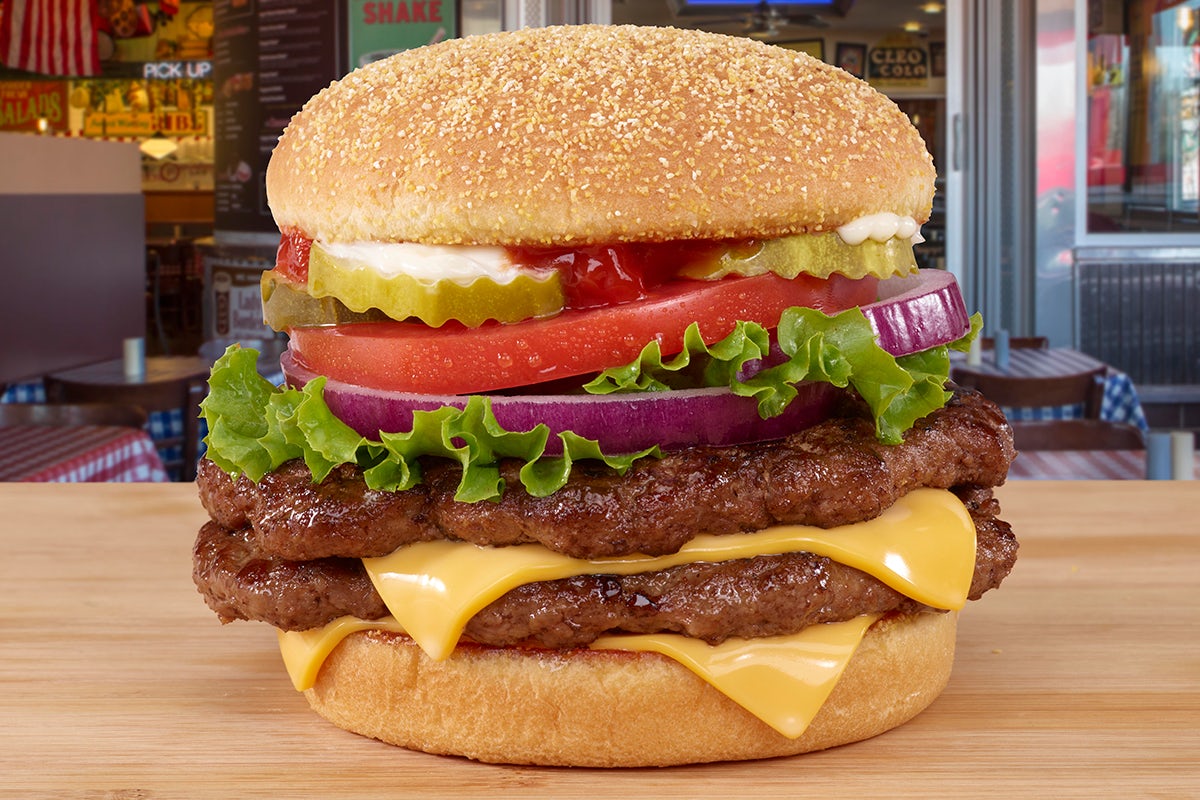 Order Cheeseburger food online from Portillo Hot Dogs store, Champaign on bringmethat.com